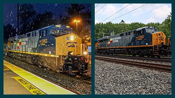 CSX I032 & I031 with the Brand New CSX Seaboard System HU #1982 (7/20-21/23)