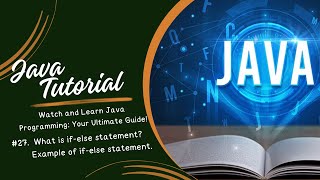#27 What is Conditional if else Statement ||Java|| #coding #interview #javaprogramming #javatutorial
