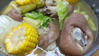 NILAGANG PATA NG BABOY RECIPE | BRAISED PORK HOCK SOUP | PATA NG BABOY RECIPE