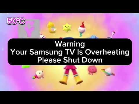 Samsung Smart TV Overheating Killscreen 2023