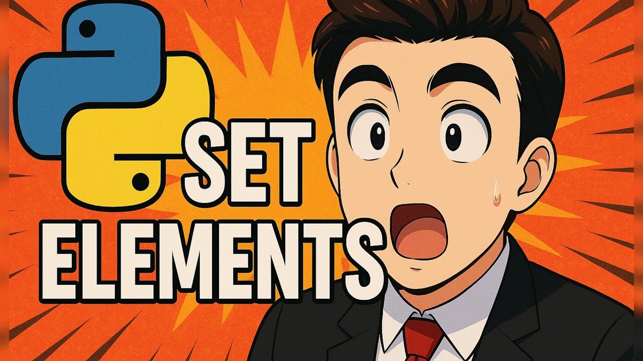 Add & Remove Set Elements Like a Pro – Python in 5 Minutes! - YouTube