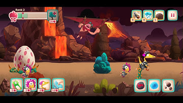 DINO BASH 🦕🦖 Level 50 too easy!!! 😎 muy fácil!  #dinobash