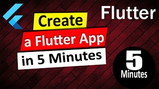 Flutter Tutorials for Beginners - Create Hello World Android and iPhone Application