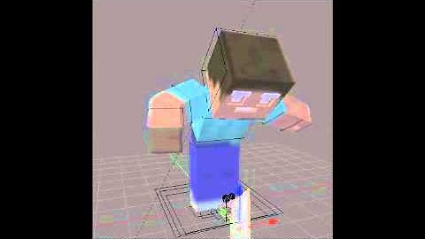 My first minecraft+Blender animation