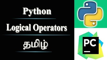 Logical Operators Using Python in Tamil