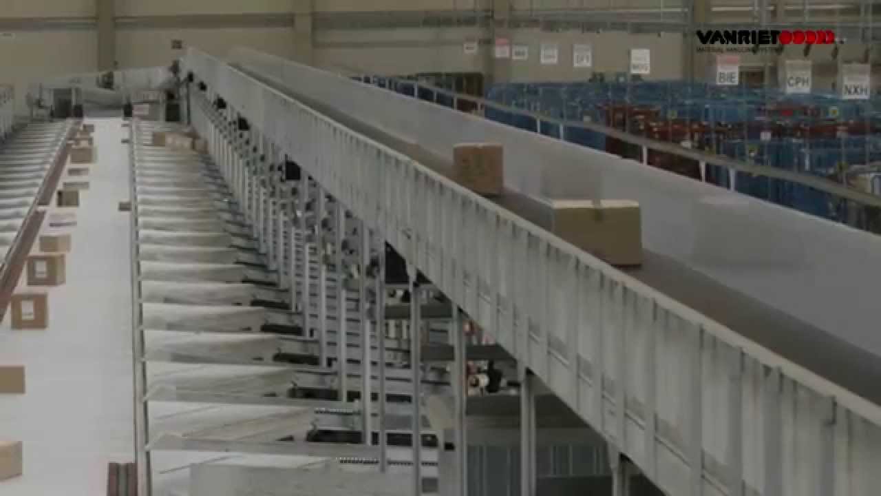 Parcel Handling for Pro's by VanRiet Material Handling Systems