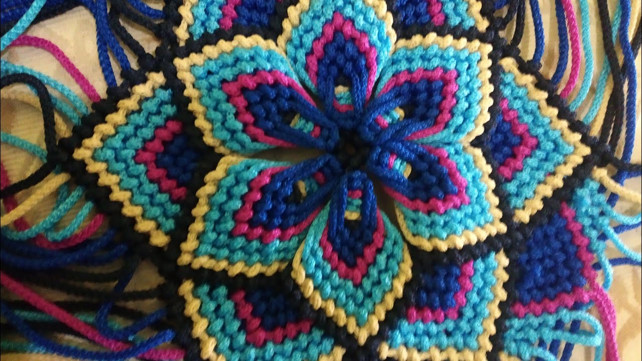 Tutorial macrame tas mandala part 1 @imaryazid