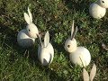 Frohe Ostern! - Osterhasen drechseln