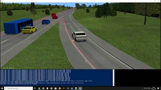 esmini - highway-merge