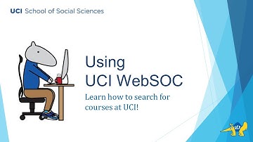 How to Use the UCI Schedule of Classes
