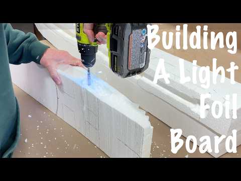 How to build a 45L Foil Board: V3 Building a Semi-Hollow EPS Blank (Video two)