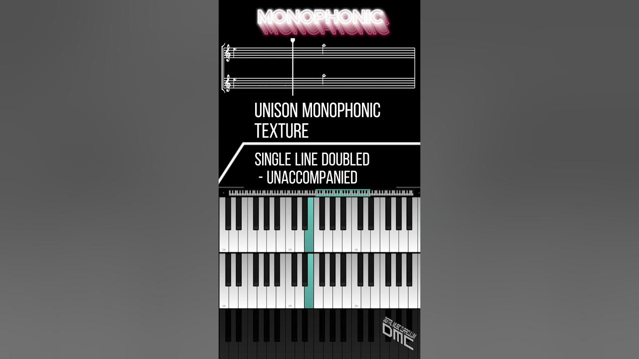 GCSE MUSIC Monophonic Vs Homophonic Texture shorts musictheory gcse-music-monophonic-vs-homophonic-texture-shorts-musictheory