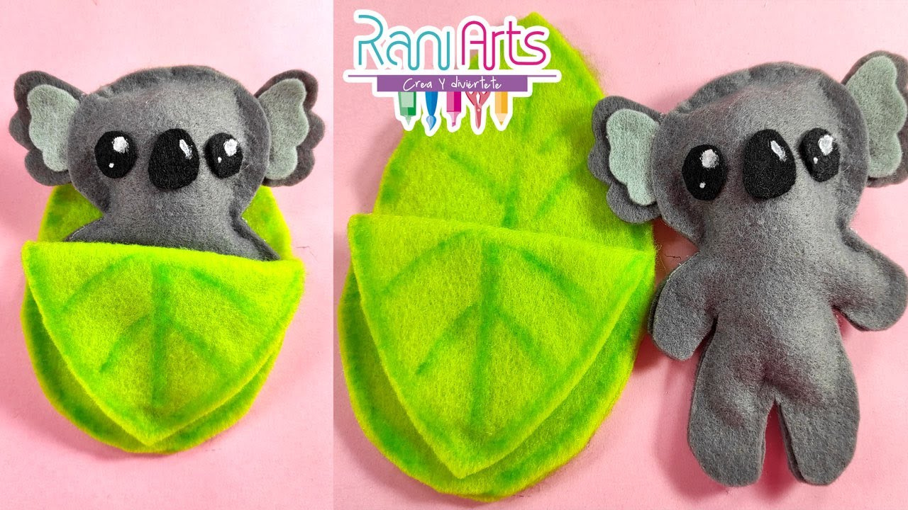 raqueta complejidad Reembolso DIY- KOALA PLUSH easy - YouTube