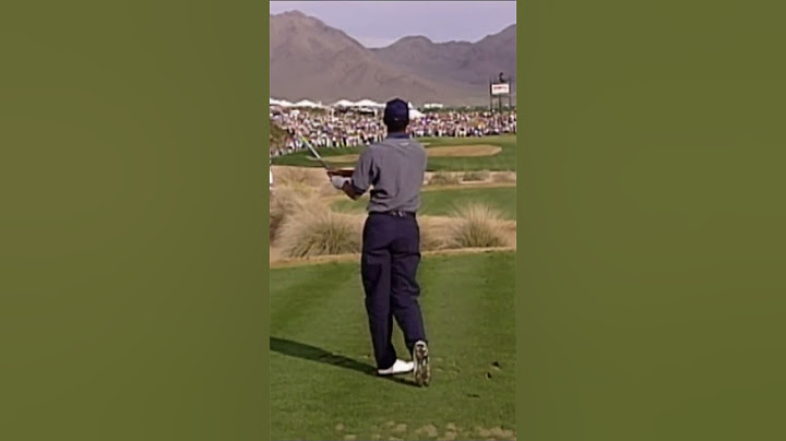 Tiger's Greatest Hole in One ⛳