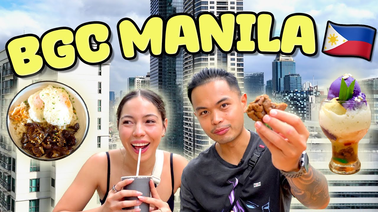 ЛУЧШАЯ ЕДА В BGC МАНИЛА 🇵🇭 | Знакомство с Бонифасио, глобальным городом Тагиг, Филиппины