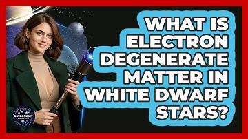 What Is Electron Degenerate Matter In White Dwarf Stars? - Astronomy Made Simple