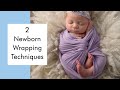 Newborn wrapping tutorial