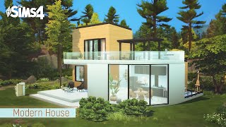 Small Modern House│Little Falls Nook│No CC│Sims 4 Stop Motion Build