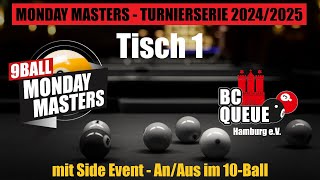 27.05.24 - Monday Masters - Turnierserie 2024/2025 - Tisch 1