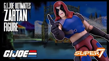 Super7 G.I.JOE Ultimates Zartan Figure @TheReviewSpot