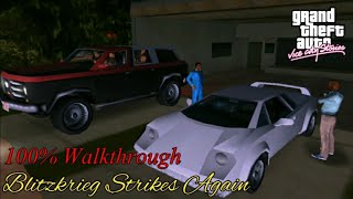 GTA VCS 100% Walkthrough: Blitzkrieg Strikes Again