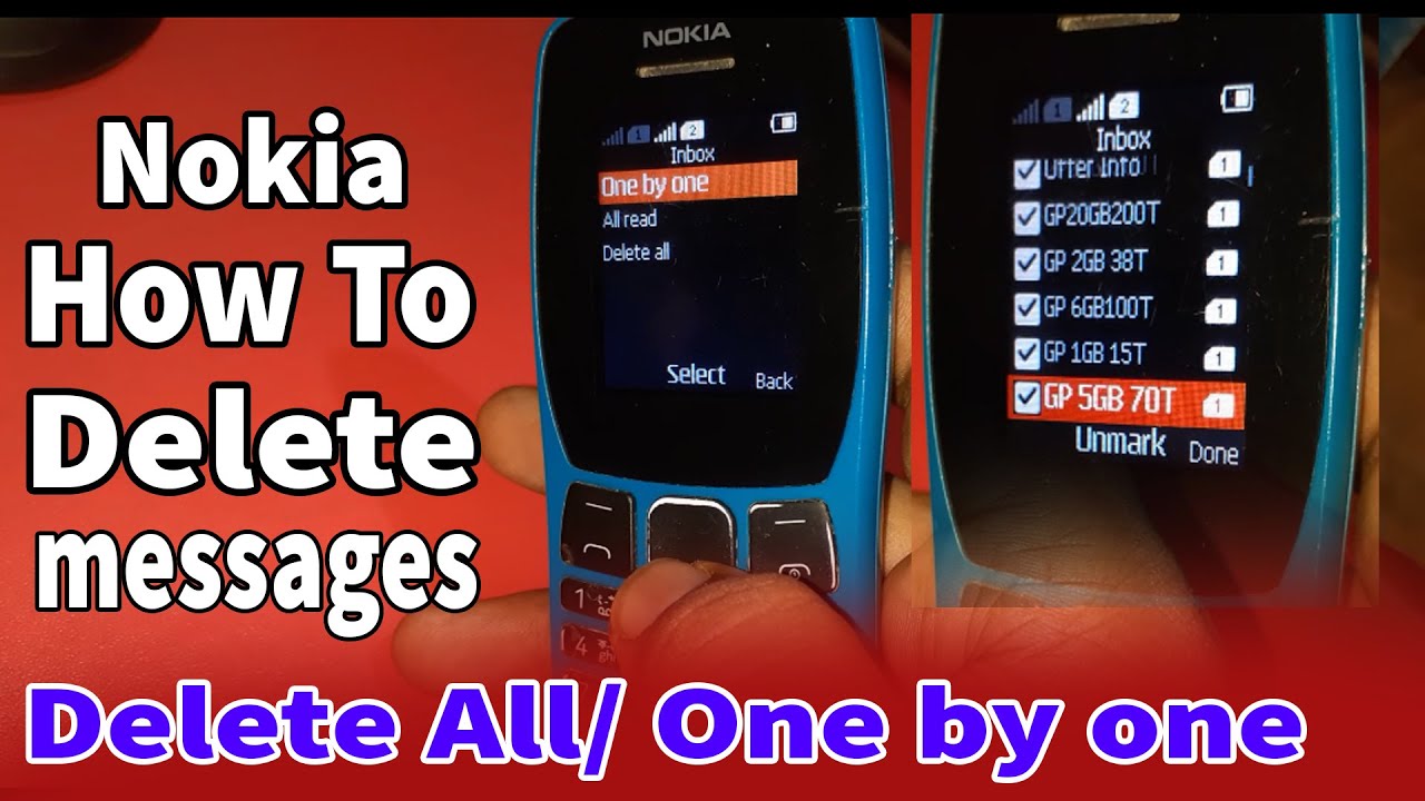 how-to-delete-messages-nokia-all-mobile-phone-one-by-one-delete