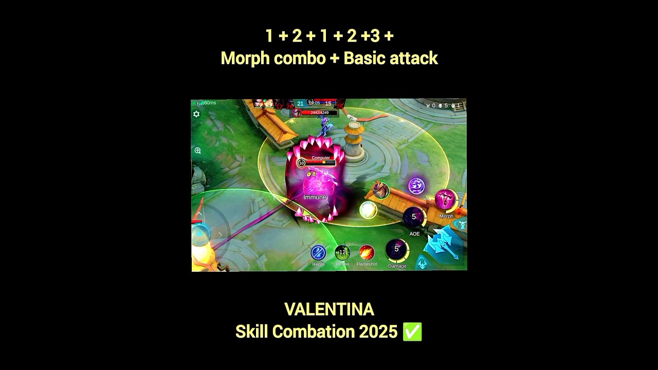Valentina Skill Combination 2025✅