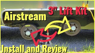 How to Install Dexter 3" Lift Kit for Airstreams - Why Not RV: Ep 122