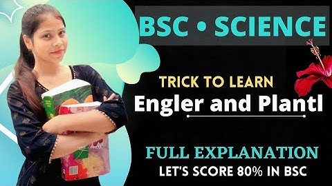 Engler and Prantl Classification||2 मिनट में classification को आसानी से याद करिये||Trick to learn 🤗