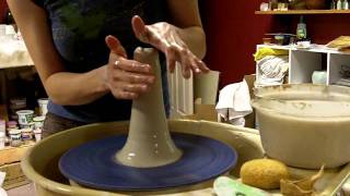 Pottery  How to Center Clay on the Wheel