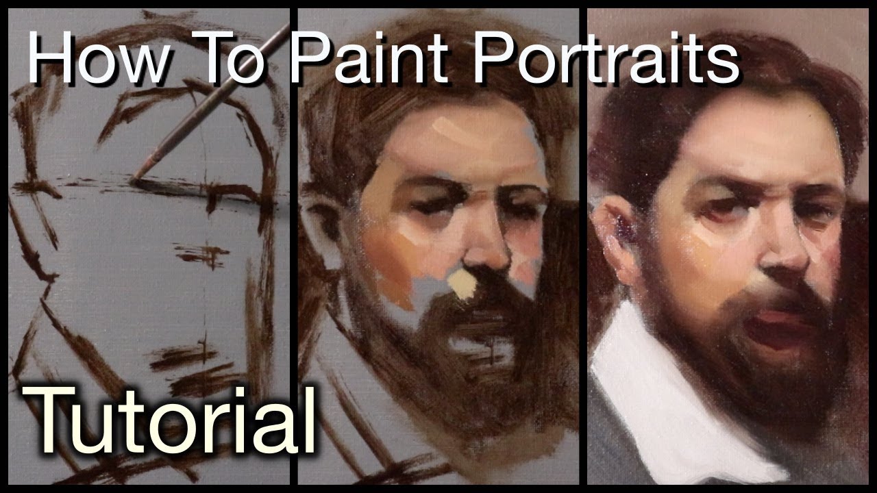 Portrait Painting Tutorial | Joaquín Sorolla Paint Along