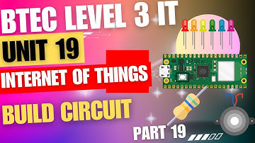 BTEC Level 3 IT - Unit 19 - Internet Of Things - Part 19 - "Building Circuit Pi Pico W"