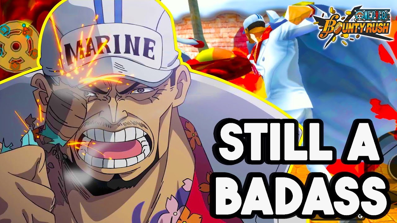 Just Akainu being a BADASS...