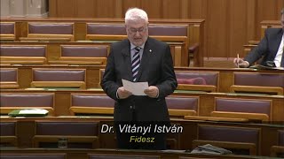 Vitányi István azonnali kérdése és Soltész Miklós válasza