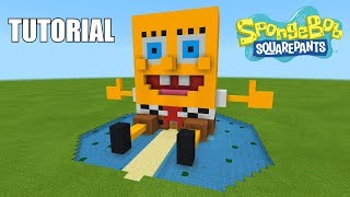 Minecraft Tutorial: How To Make A GIANT Spongebob Squarepant!! (Survival House)