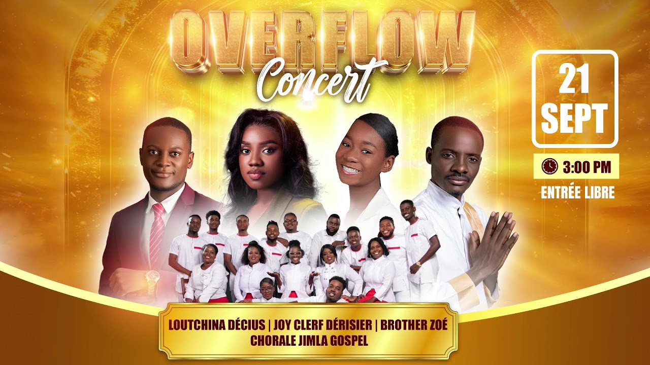 CONCERT OVERFLOW | 21 Septembre 2025 | EGLISE MÉTHODISTE LIBRE DE PUITS ...