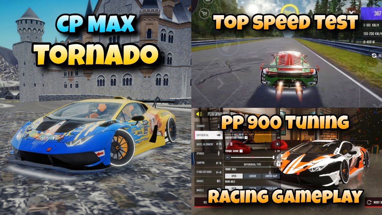 Tornado CP Max Circuit Racing Gameplay | Top Speed Test | PP 900 Best Tune | Drive Zone Online