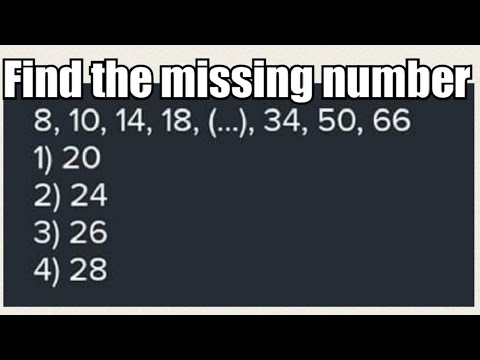 Number Series: Find