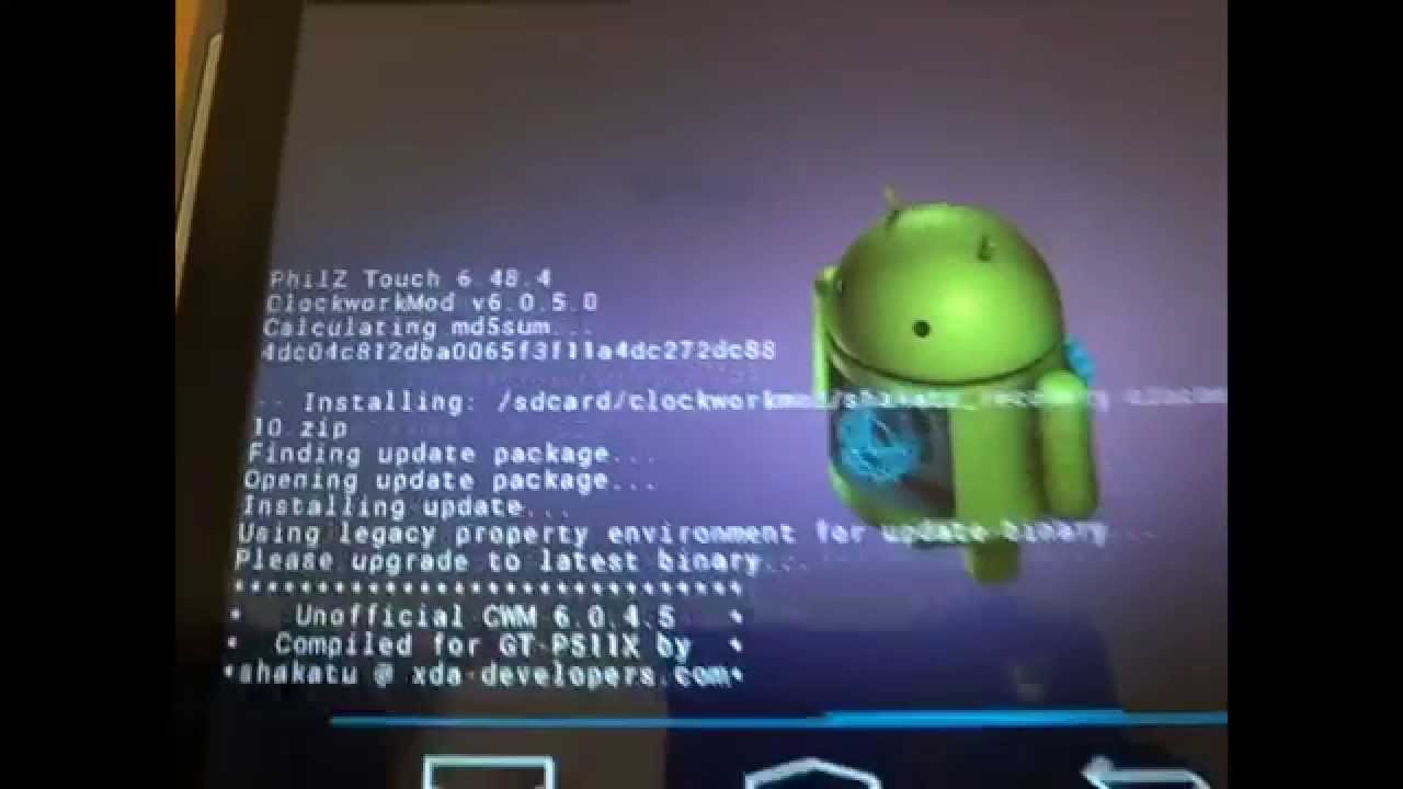 How to install Android 5.1.1 Lollipop on Samsung Galaxy Tab 2 (GT-P5110)