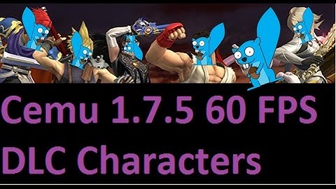 Cemu 1.7.5: Sm4sh Gameplay Of All DLC Characters