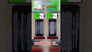 iPhone 17 Pro Max vs Nothing Phone (4a) Pro – Battery Test 🔋