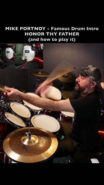 How to Play - HONOR THY FATHER, on drums. Mike Portnoy - Dream Theater
