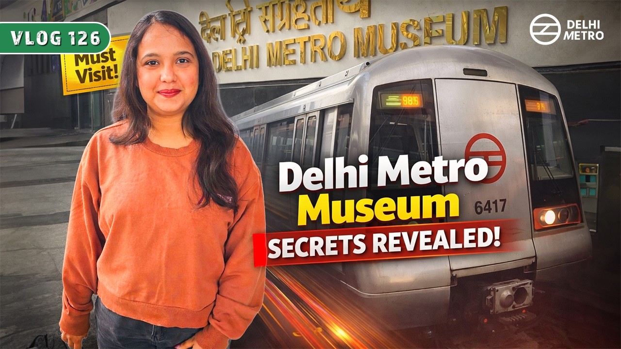 Delhi Metro Museum 🚇 | History, Tickets & Hidden Facts | Delhi Vlog | Mehak vibe & vlogs