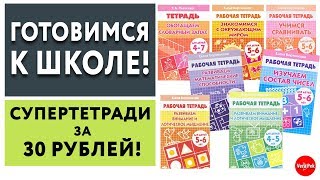 ПОДГОТОВКА К ШКОЛЕ: РАЗВИВАЮЩИЕ ТЕТРАДИ ДЛЯ ДЕТЕЙ 4-7 ЛЕТ/ ЛИТУР / VERA PEK