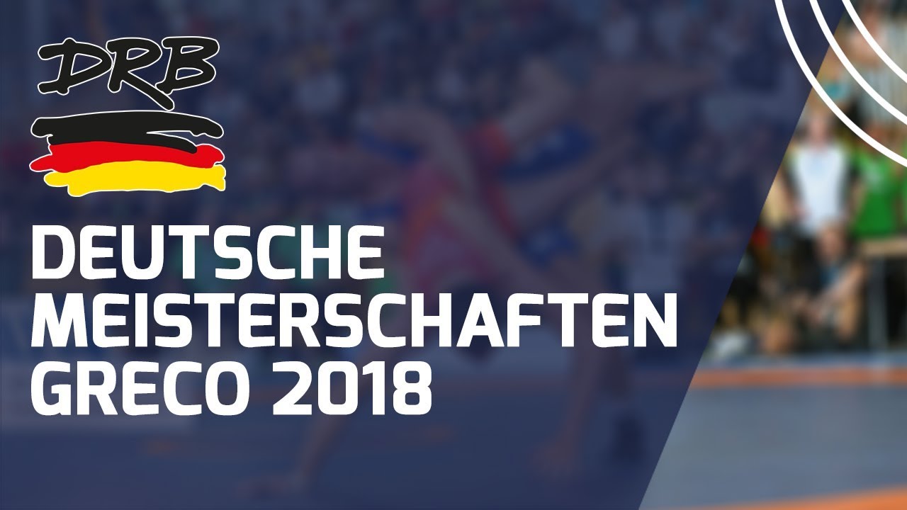 RINGEN - Deutsche Meisterschaften Finale  Greco - 77kg Florian Neumaier vs. Karan Mosebach