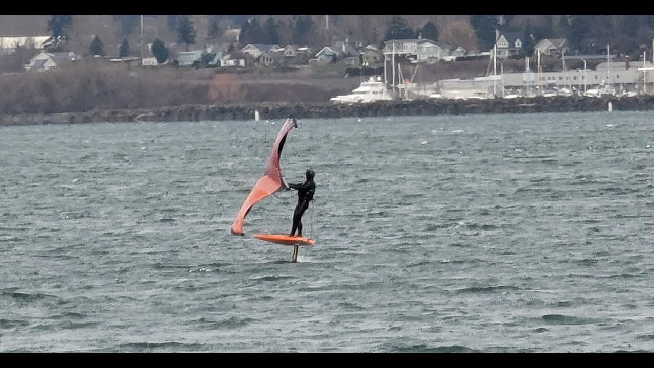 Wind Surfing Bellingham Bay YouTube