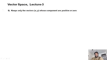 📘 GATE Data Science | Linear Algebra | Lecture 3.1 – Vector Space Question Solution