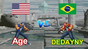 SNK vs. Capcom - SVC Chaos Plus - Age vs DEDAYNY