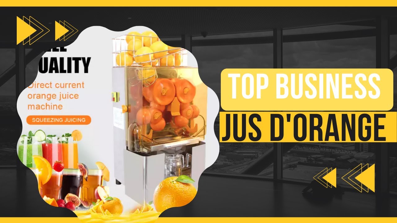 Transformation des FRUITS en JUS /MINI INDUSTRIE EN AFRIQUE