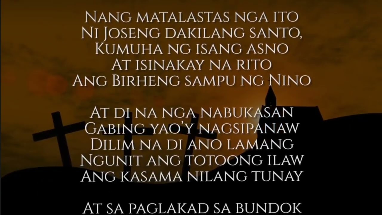 Berso ng Pasyon - Ang Pagtakas Patungong Ehipto (Via Matris Dolorosa 2020 DSPNSDA Bulakan, Bulacan)
